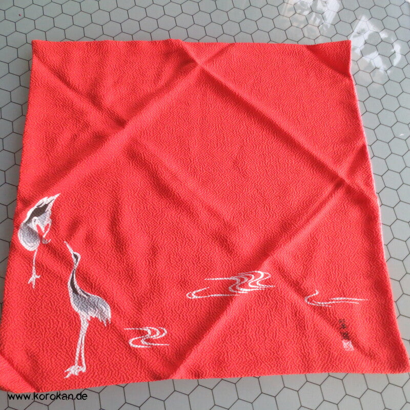 Kranich Fukusa Geschenktuch