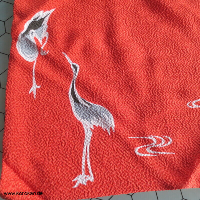 Kranich Fukusa Geschenktuch