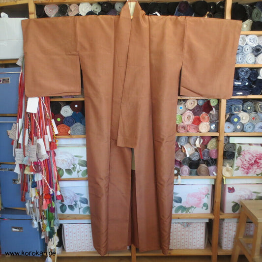 japanischer Bambus Kasuri Tsumugi Seiden Kimono