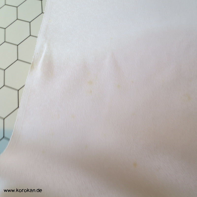Sagara Knötchenstickerei auf Bokashi Seidencrepesatin Kimono Stoff