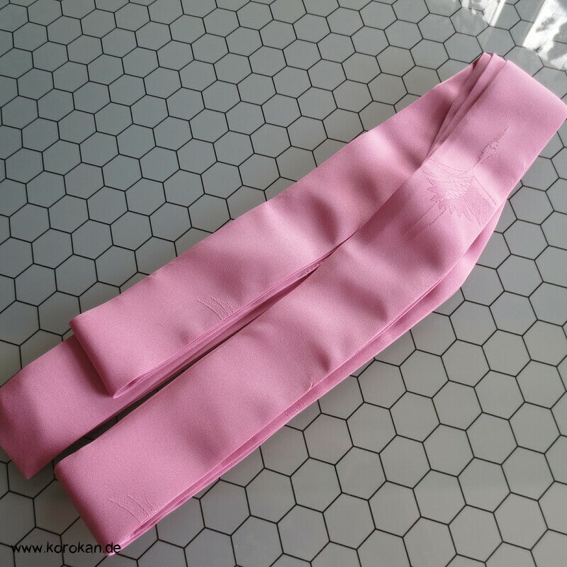 Koshihimo rosa Seidendamast Kraniche