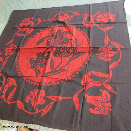 Furoshiki, Lilien Wachsbatik