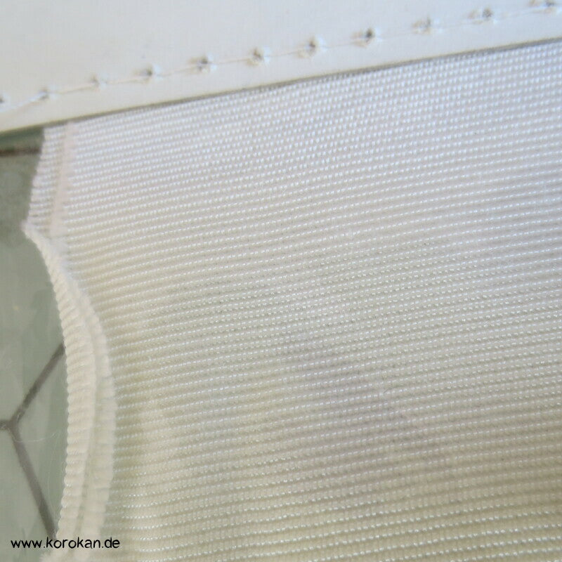 weißer HanEri, Rayon / Acetat in Originalverpackung