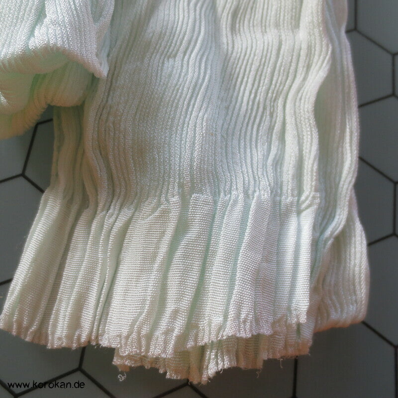 Koshihimo Seiden Crinkle Bindeband zart jade