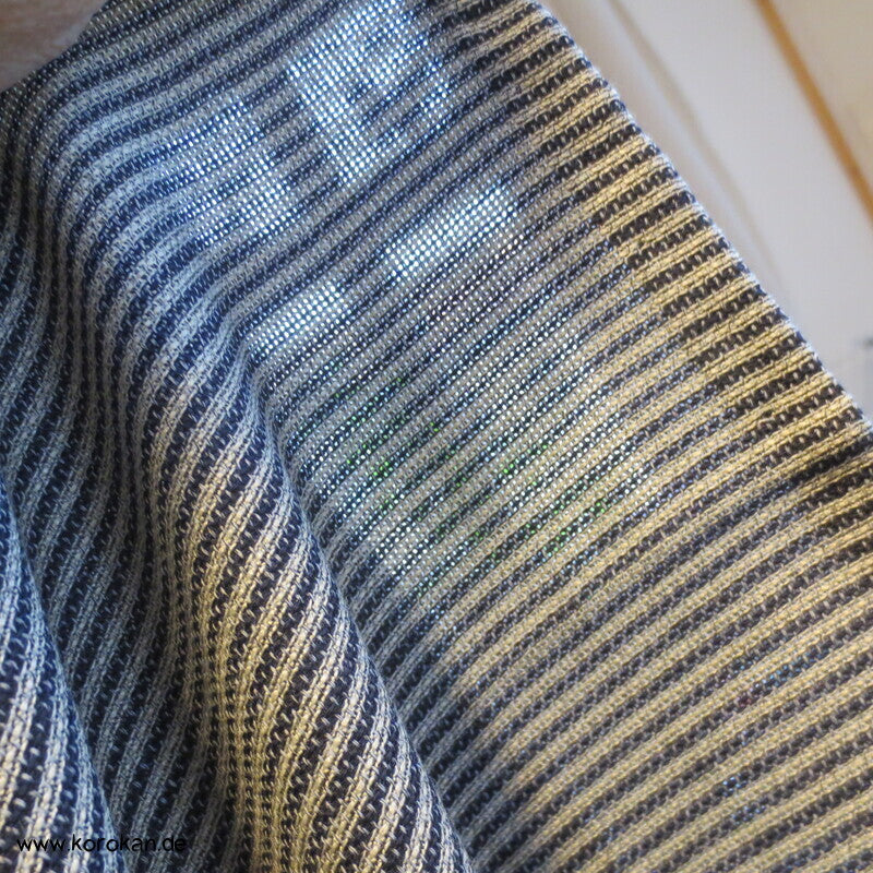 gestreifte Sommer Hakama  - Umanori Hosentyp - neu  - gestreifte Wollmischung