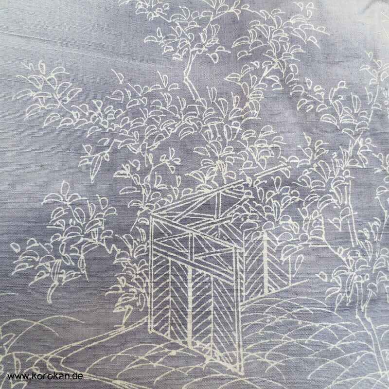 Gartenlandschaft Tsumugi Homongi Kimono