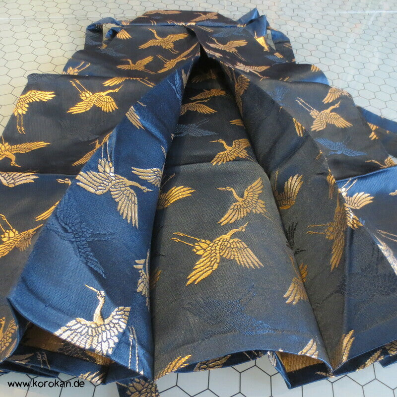 Kranich Seiden Brokat Hakama - Andon - Kimono Rock - Typ, für kleine Jungen