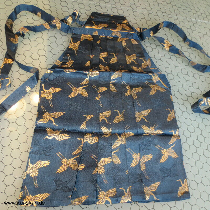 Kranich Seiden Brokat Hakama - Andon - Kimono Rock - Typ, für kleine Jungen