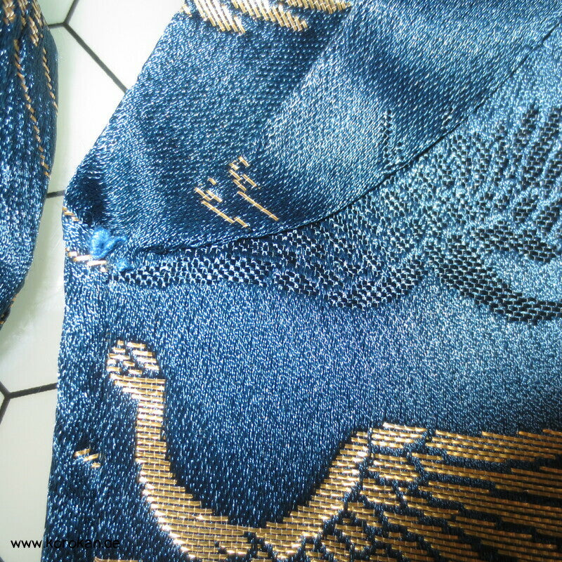 Kranich Seiden Brokat Hakama - Andon - Kimono Rock - Typ, für kleine Jungen