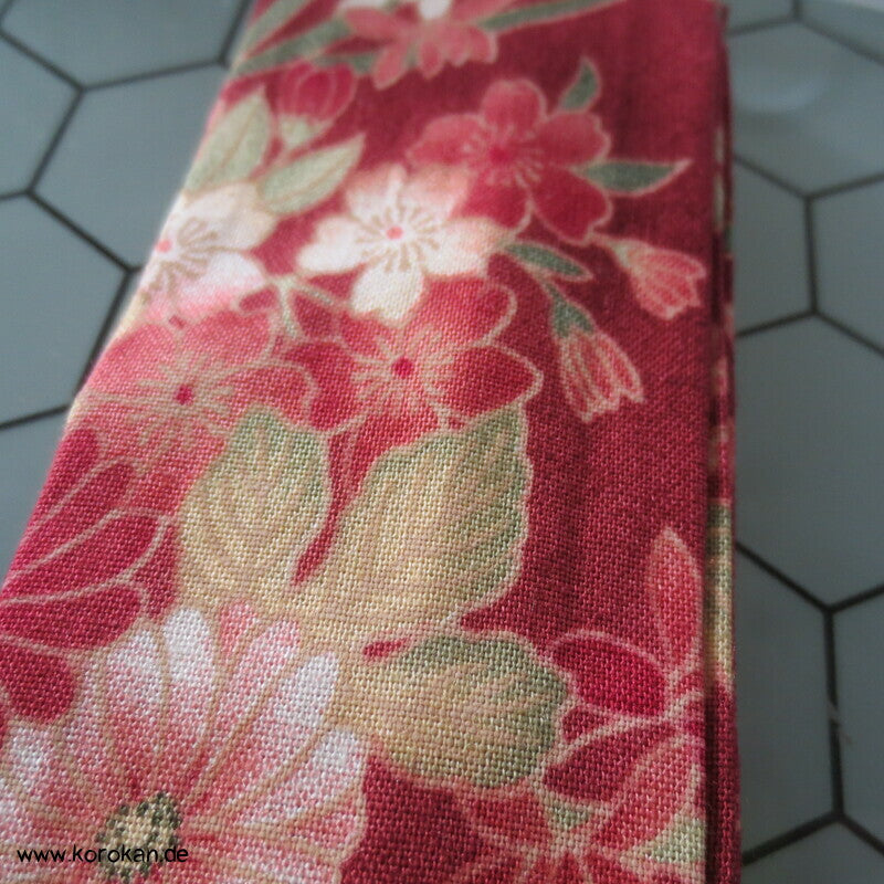 Blütendruck Baumwoll Himo Kimono Bindeband