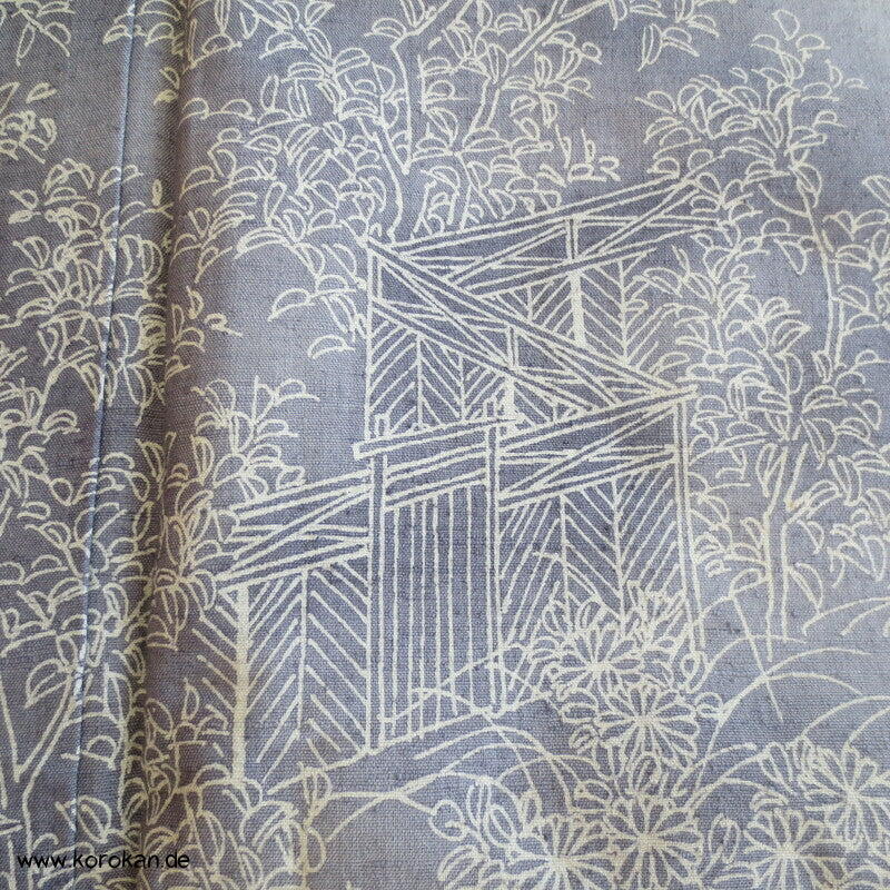 Gartenlandschaft Tsumugi Homongi Kimono