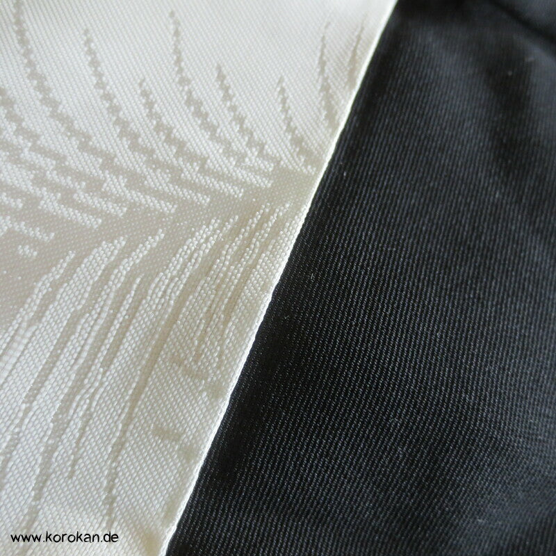 Urushi Ahorn über Wellen Seiden Jacquard japanische Haori Kimonojacke