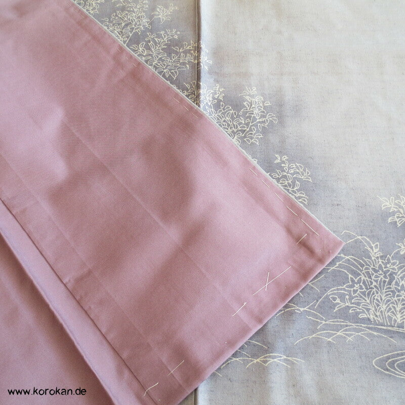 Gartenlandschaft Tsumugi Homongi Kimono
