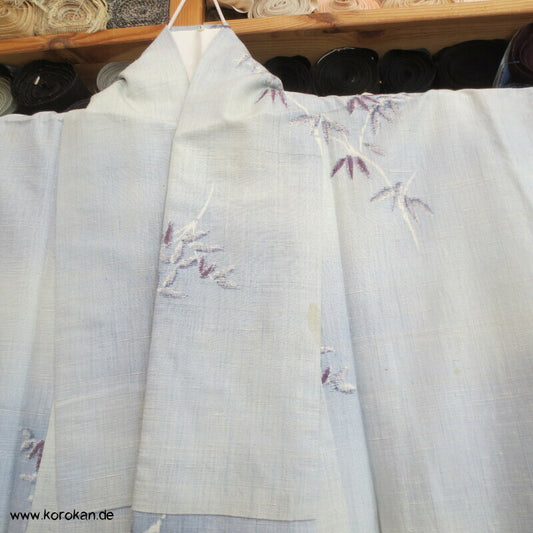 Bambus Kasuri Tsumugi Kimono