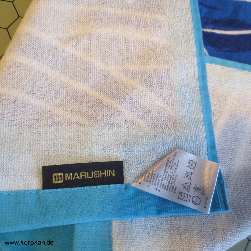 Marushin Goldbrassen japanisches Frottee Handtuch - auch als Tenugui