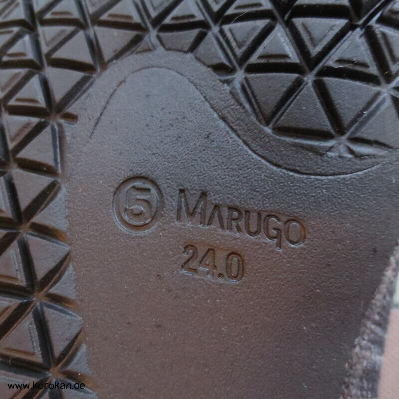 Hitoe Tabisocken Schuhe - Barfussschuhe, graumeliert, gestrickt, Gr. 38