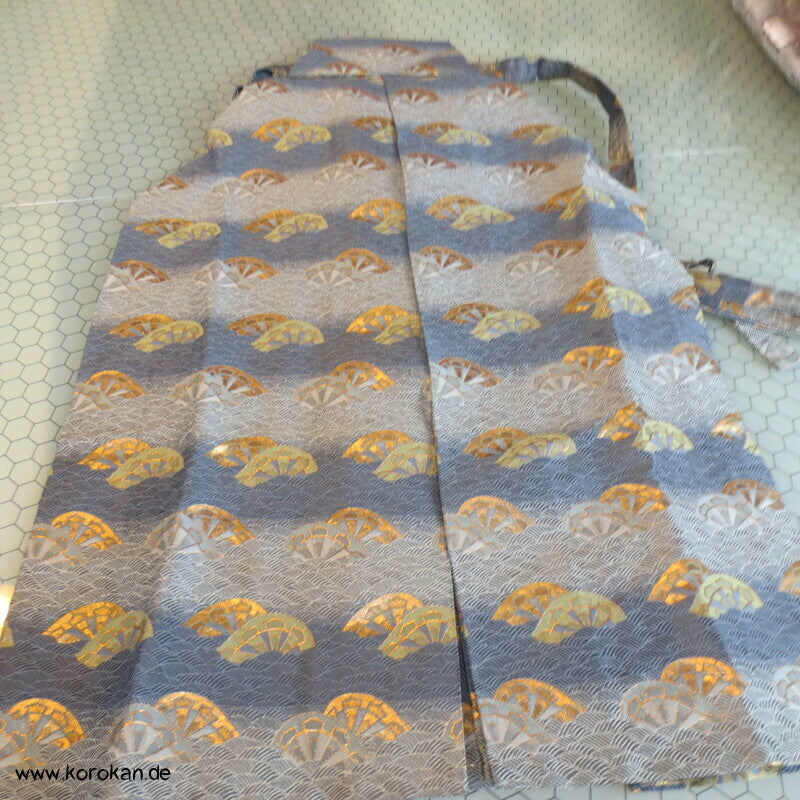 Genji Guruma in feinen Wellen Brokat Hakama - Umanori Hosen-Typ