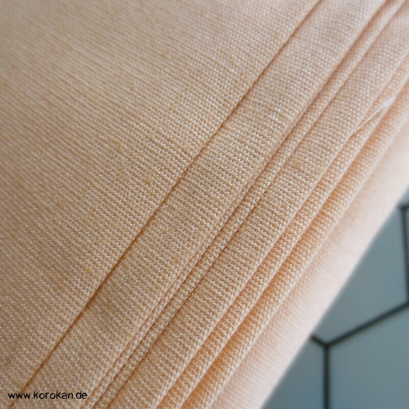 apricot Batist Baumwollstoff für japanische Betten
