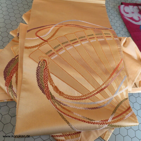 Fächer mit Flechtbändern Fukuro Obi
