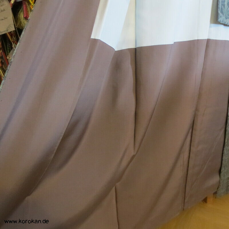 Bambuswald Kasuri Tsumugi Seiden Kimono