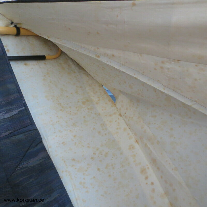 Jacquard gewebte dunkle Nebelschwaden Tsumugi Seiden Kimono, Japan
