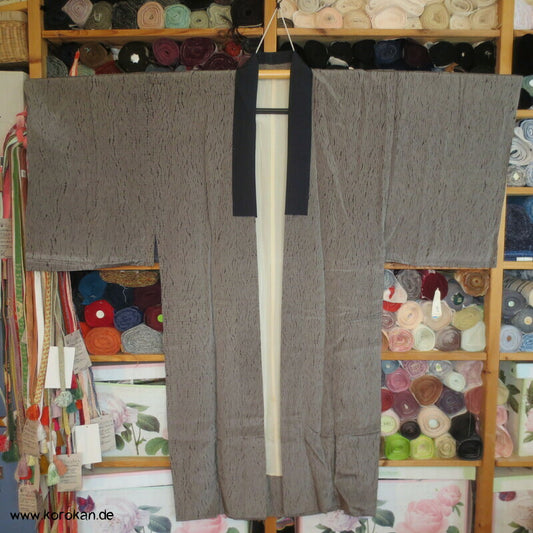 Itajime Näh Shibori Seiden Juban Unterkimono