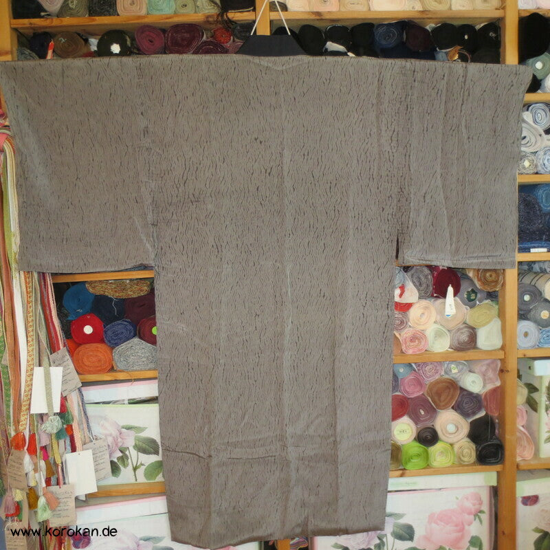 Itajime Näh Shibori Seiden Juban Unterkimono