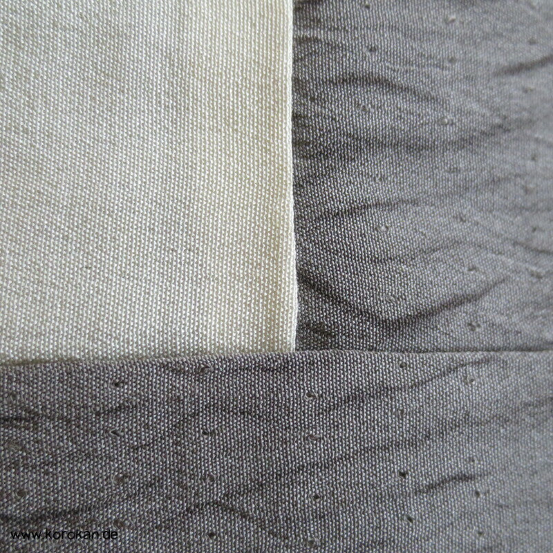 Itajime Näh Shibori Seiden Juban Unterkimono