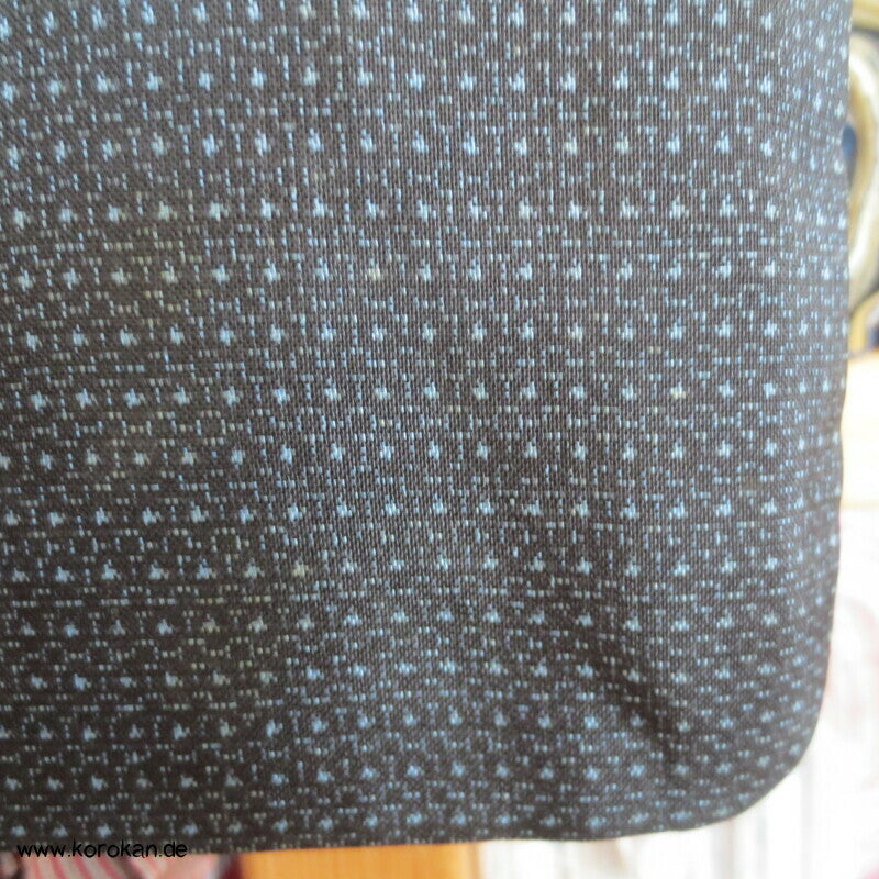 gewebter Tempel Seidenjacquard Futter, Haori Kimonojacke Kikko Kasuri Tsumugi Seide