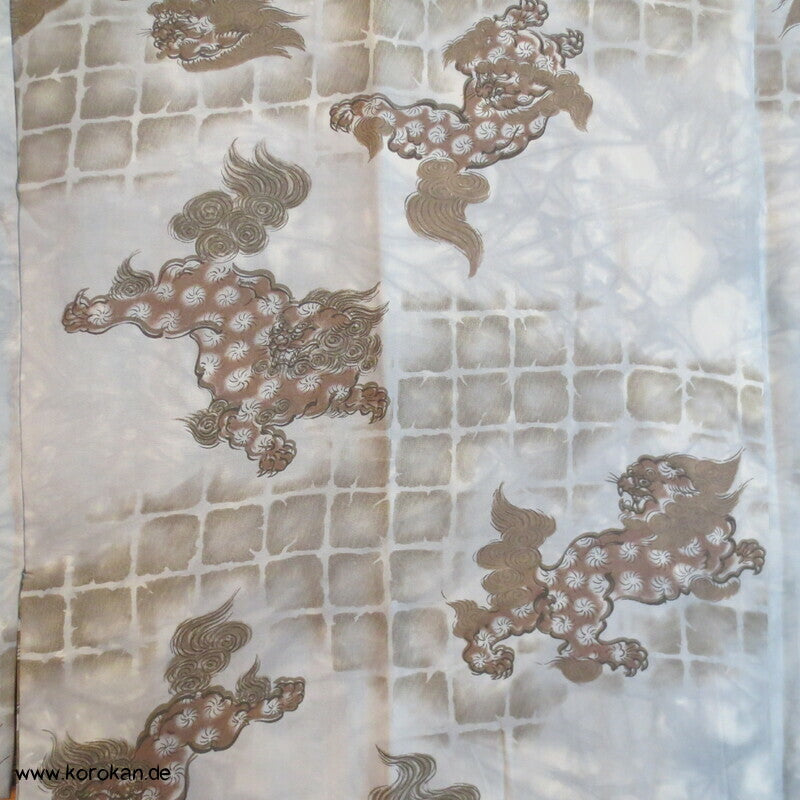 Shishilöwen Seide Juban Unterkimono