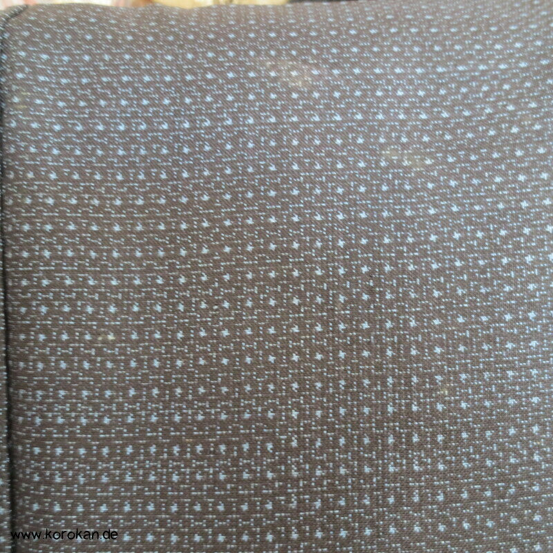 gewebter Tempel Seidenjacquard Futter, Haori Kimonojacke Kikko Kasuri Tsumugi Seide