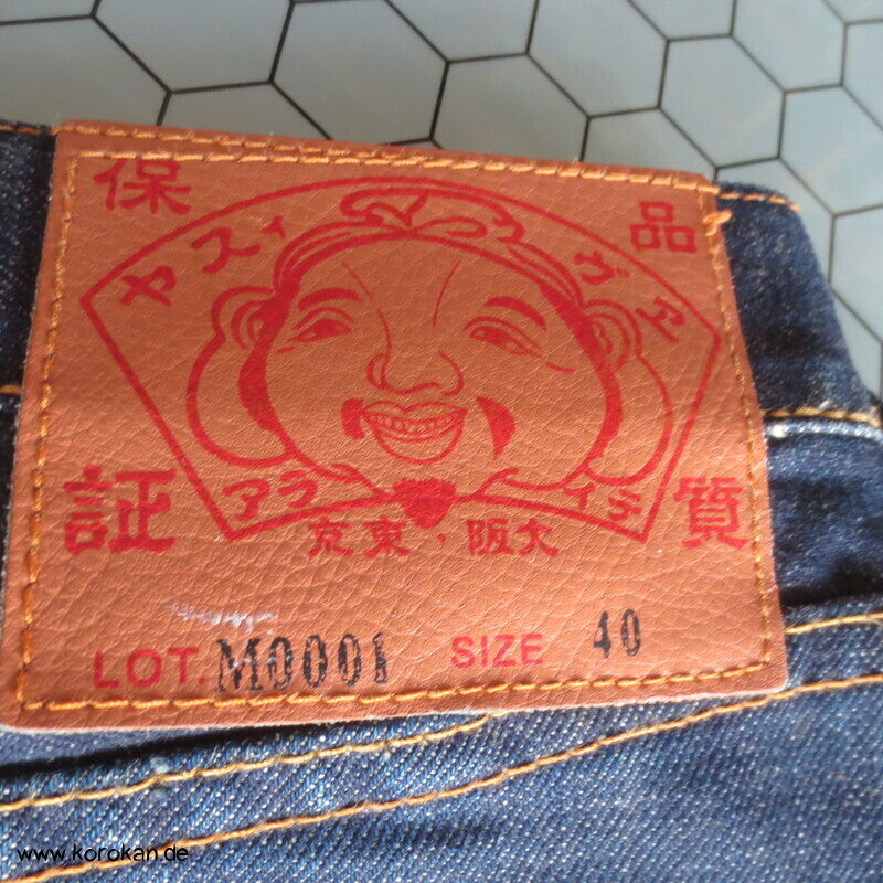 Jeans Evisu, Selfedge Japan Denim mit Koi Druck
