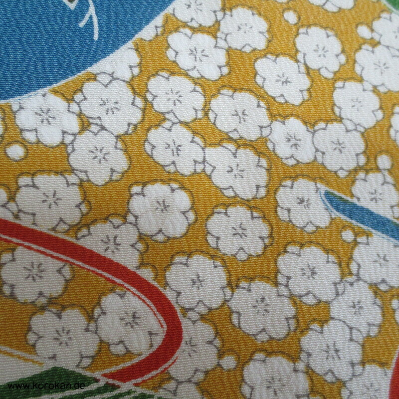 Kicho Vorhang Patchwork Komon Kimono