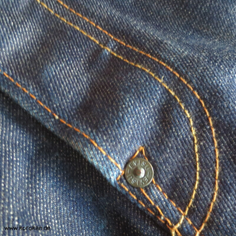 Jeans Evisu, Selfedge Japan Denim mit Koi Druck