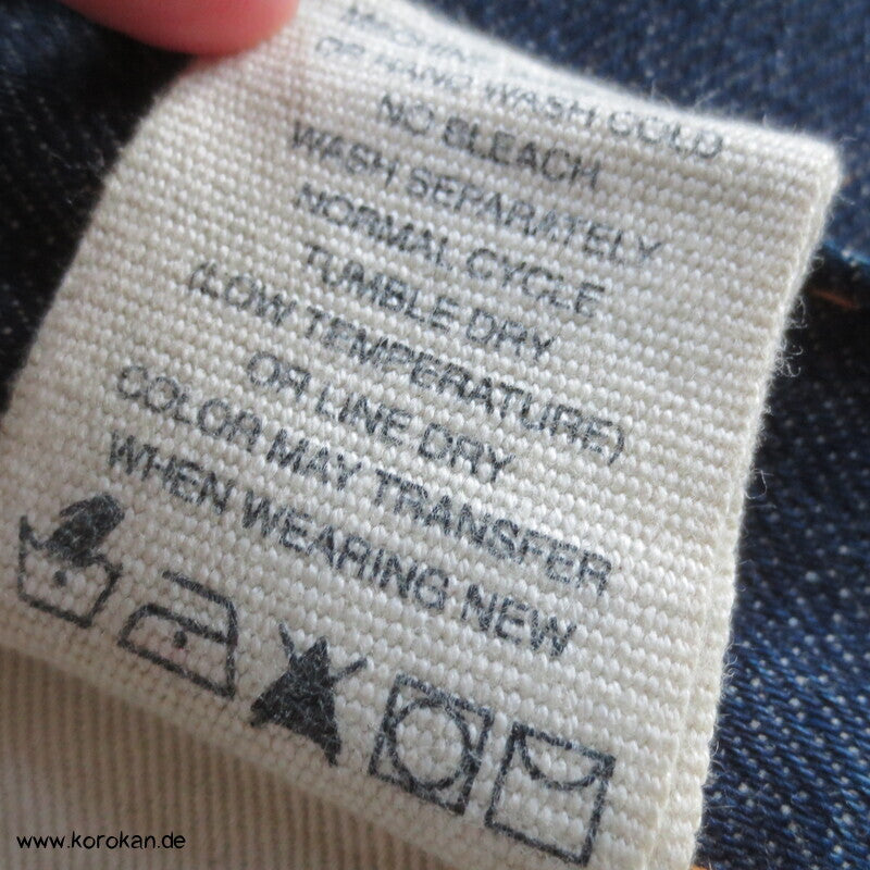 Jeans Evisu, Selfedge Japan Denim mit Koi Druck
