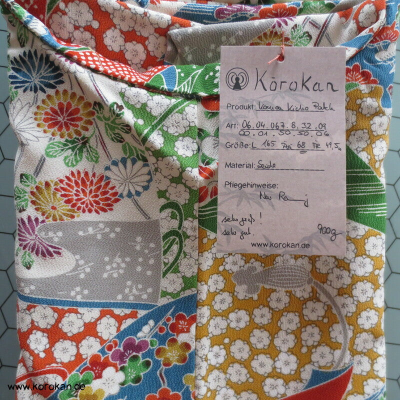 Kicho Vorhang Patchwork Komon Kimono