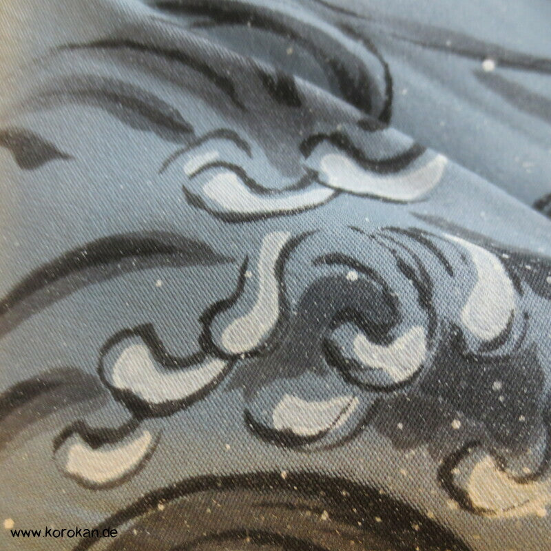 gemalter Drachen, Seide, Juban Unterkimono