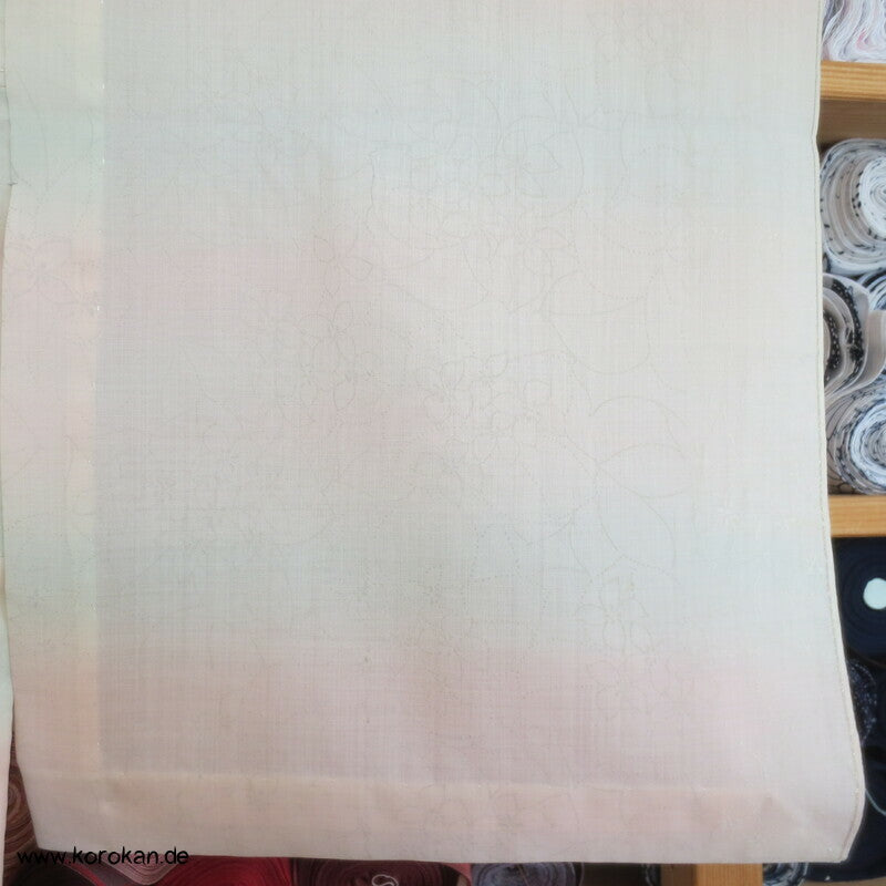 pastellige Hydrangea Wollmuslin Juban Unterkimono