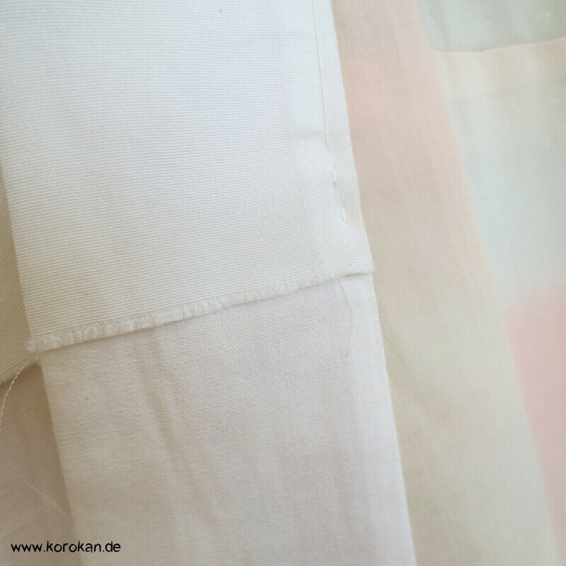 pastellige Hydrangea Wollmuslin Juban Unterkimono