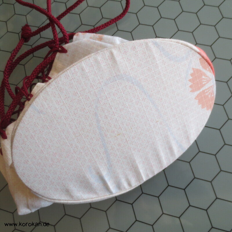 Kinchaku Zugbeutel - Tasche Baumwolle für Yukata Kimono, Goldfisch