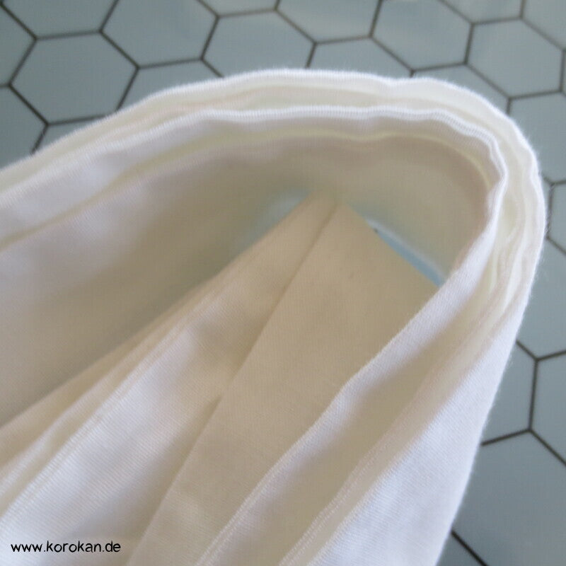 Himo Kimono Bindeband, einfach weiß