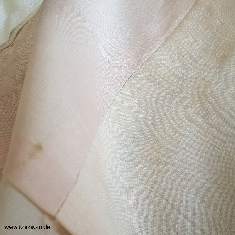 pastellige Hydrangea Wollmuslin Juban Unterkimono