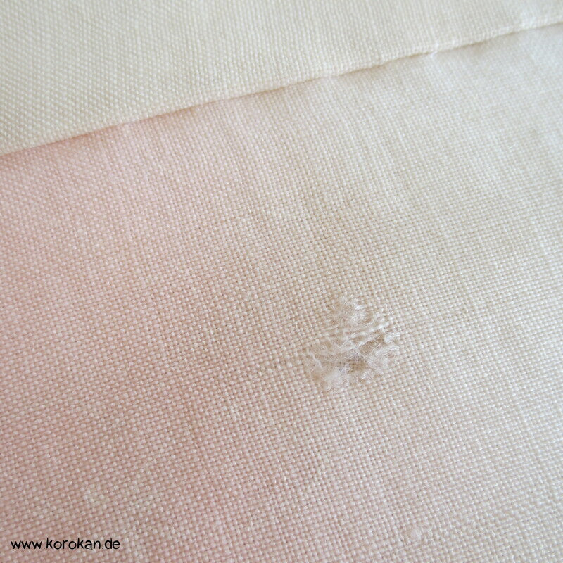 pastellige Hydrangea Wollmuslin Juban Unterkimono