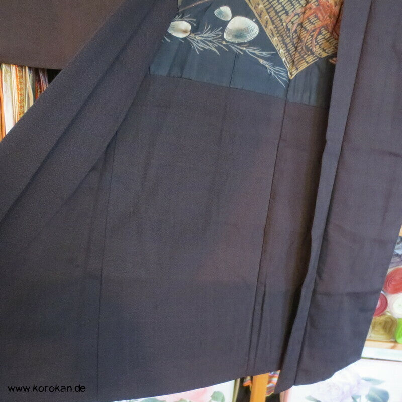 gesticktes Mon Haori Jacke, Ebikrabbenfutter