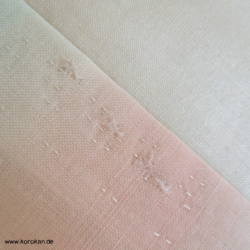 pastellige Hydrangea Wollmuslin Juban Unterkimono
