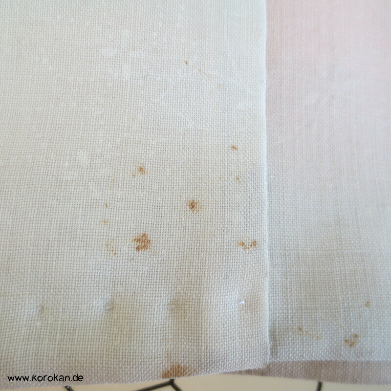 pastellige Hydrangea Wollmuslin Juban Unterkimono