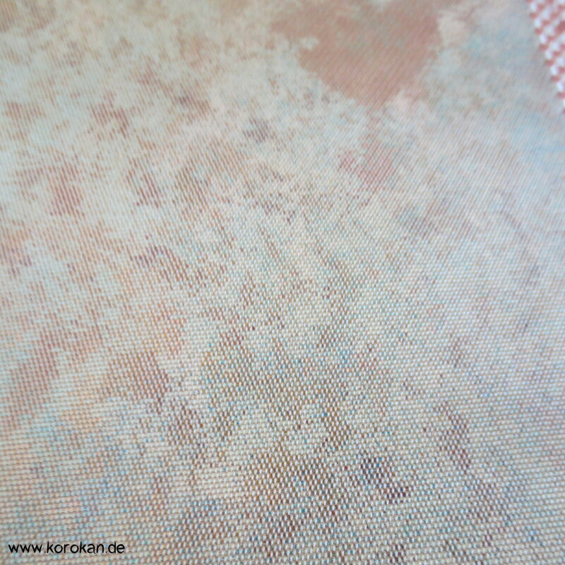 Bangasa Papierschirme Nagoya Brokat Obi - pastell - glänzend