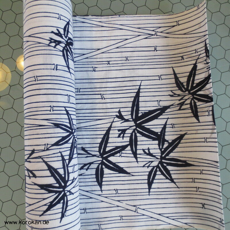 Bambus Yukata Kimono Baumwoll Stoff