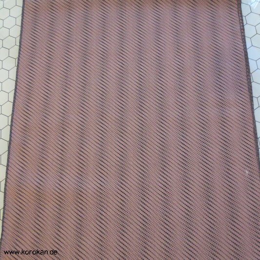 diagonale Punktstreifen Kimono Wolle