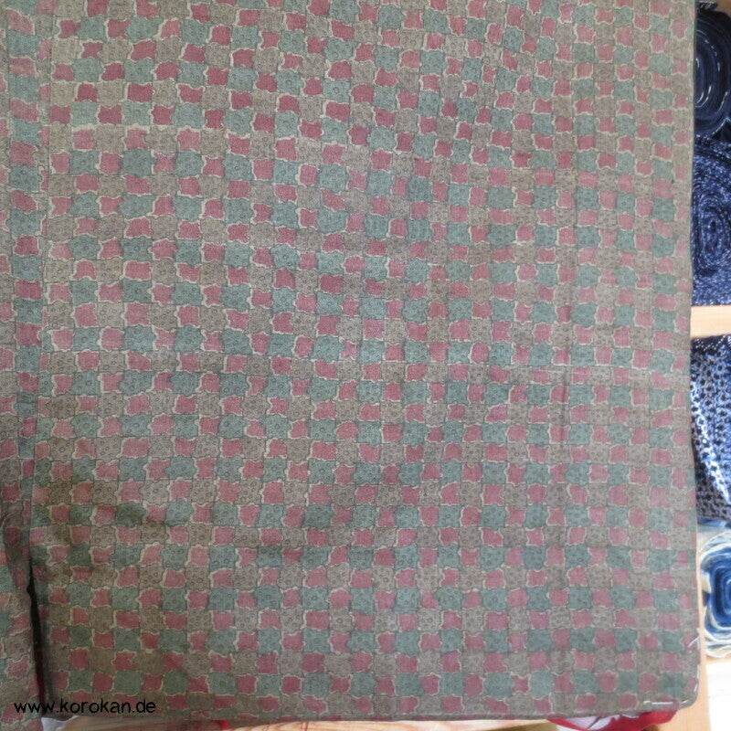 japanischer Hausmantel - Seide, gepolsterter Komon Kimono für Männer